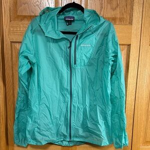 Patagonia Women's Teal Windbreaker Jacket